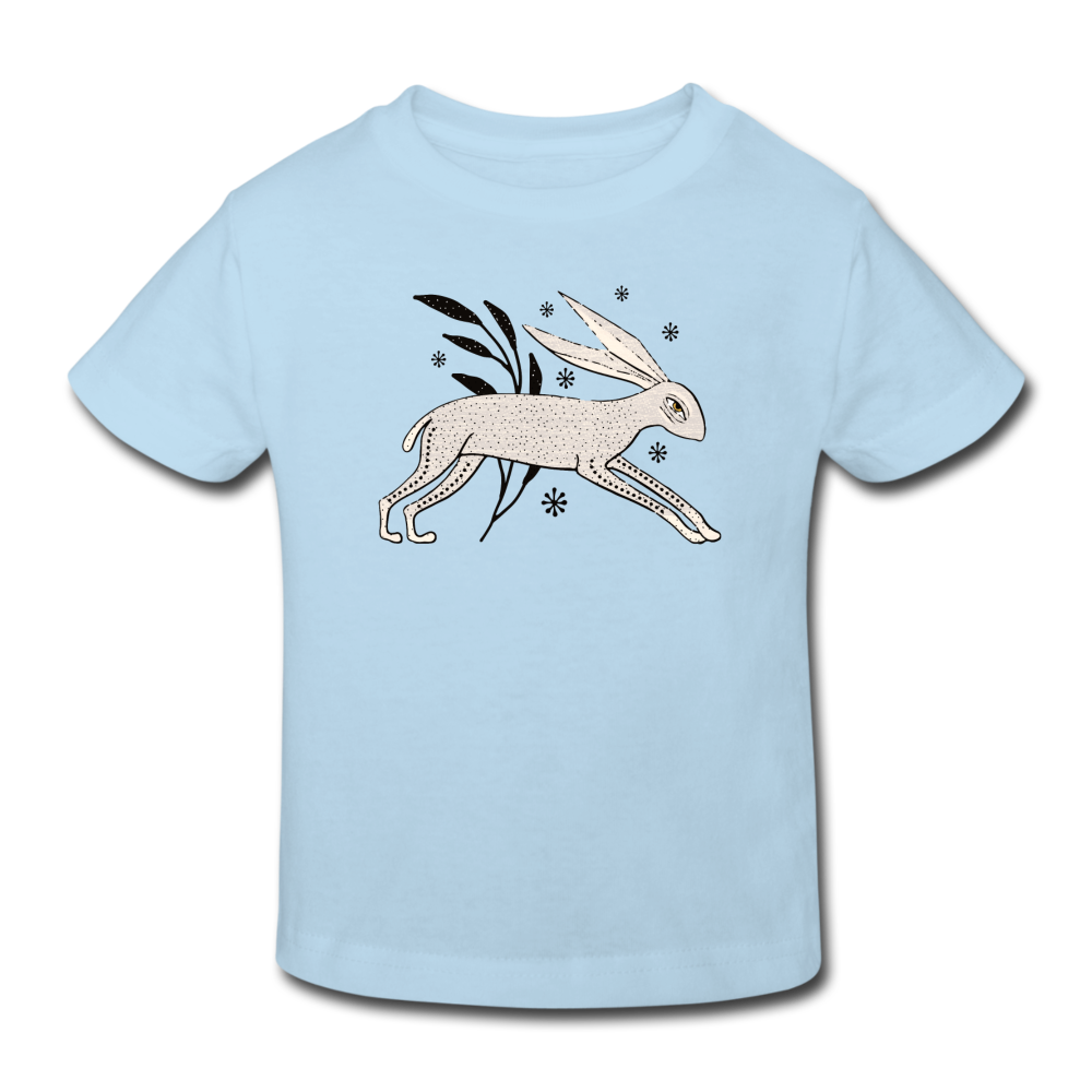 Kinder Bio-T-Shirt  "Winterhase" - Hinter dem Mond