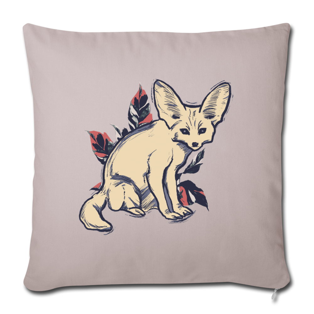 Sofakissen mit Füllung 44 x 44 cm - "Vintage Wüstenfuchs" - Hinter dem Mond