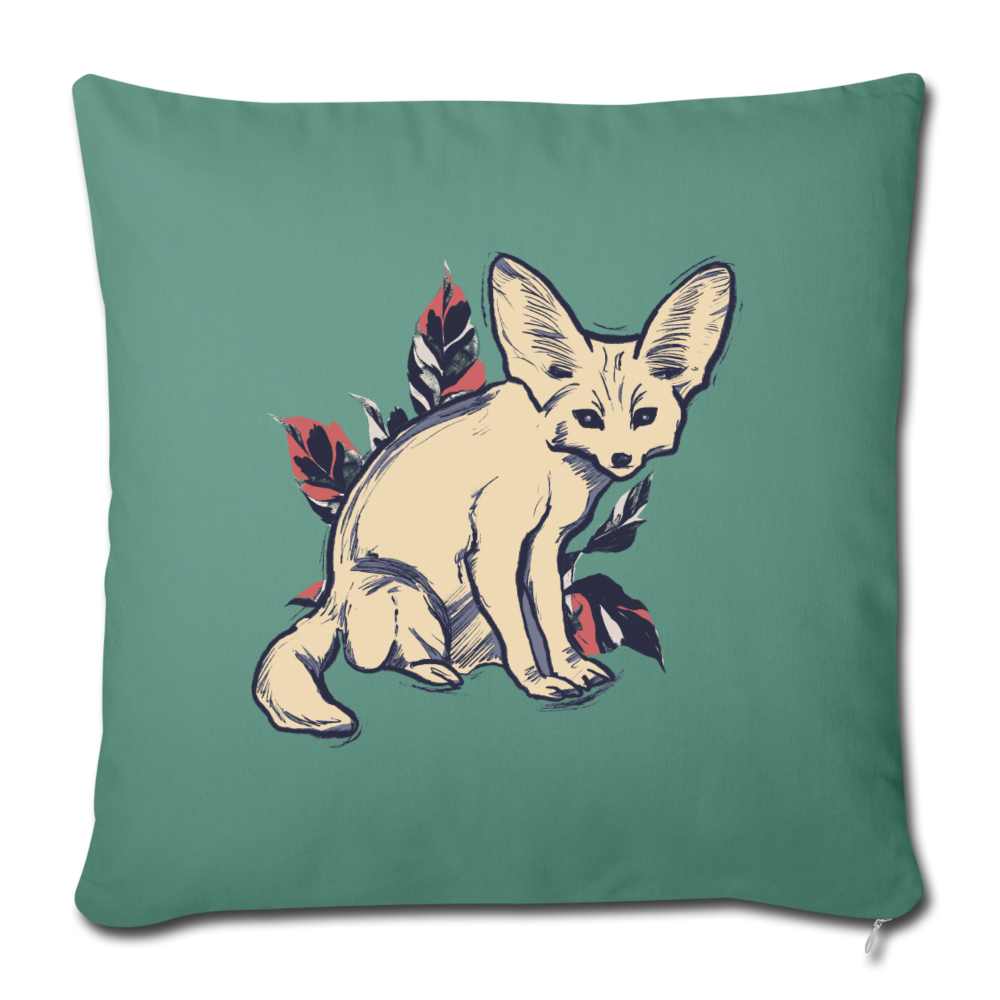 Sofakissen mit Füllung 44 x 44 cm - "Vintage Wüstenfuchs" - Hinter dem Mond