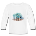 Baby Langarmshirt - "Schwalbensommer" - Hinter dem Mond