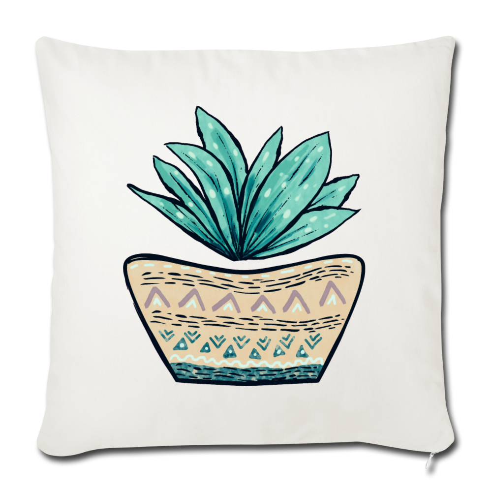Sofakissen mit Füllung 44 x 44 cm - Aloe Vera - Hinter dem Mond