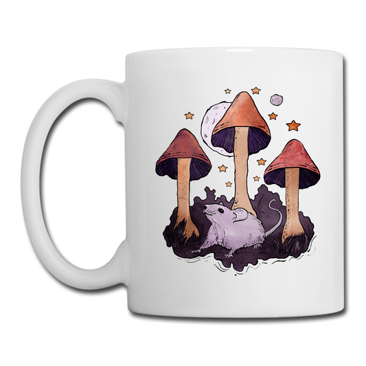 Maus im Märchenwald - Tasse - Weiß