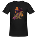 Männer Bio-T-Shirt - “Goblincore Kröte“ - Schwarz