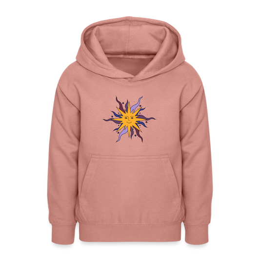 Teenager Hoodie - Warme Sonne - Altrosa